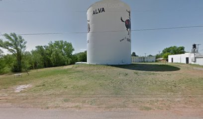 Alva Water Tower/Cowboy on Bronco