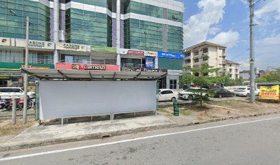 Bus Stop Towards Komtar Station