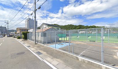 湯川中学校テニスコート