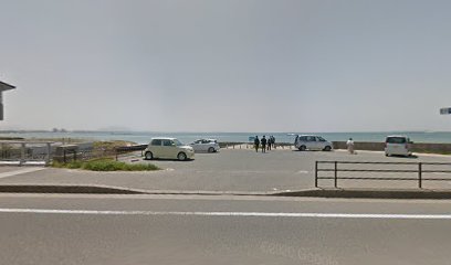 福津の海岸通り