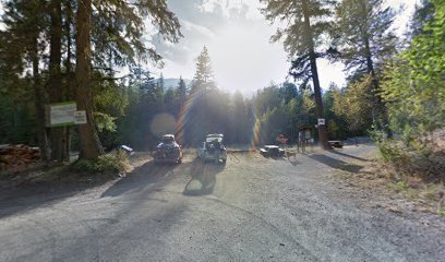 Trailhead and Parking for Kaslo Bike Skills Park