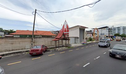 Kampung Ujong Pasir, Jalan Ujong Pasir