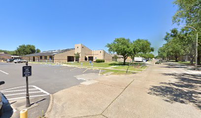 McNeese State University Faculty and Staff Parking Lot near Library