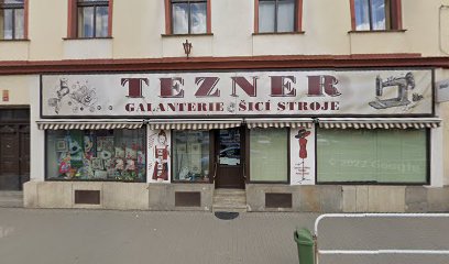 Tezner - galanterie, šicí stroje