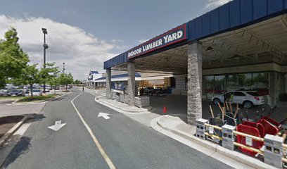 Lowe's Contractor Entrance - Indoor Lumber Yard