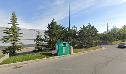 Clothing donation box