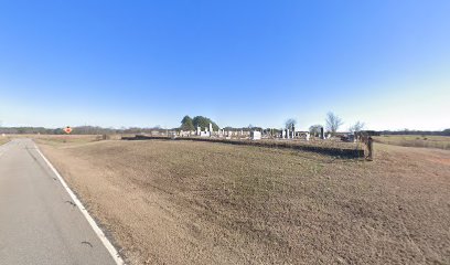 Green cemetery