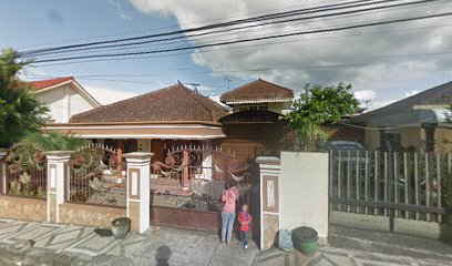 Rumah pak Lamidi listrik