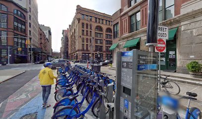 Citi Bike: Franklin St & W Broadway