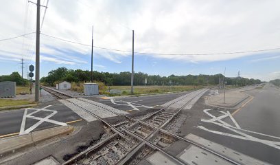 Mulberry Diamond Railroad Crossing