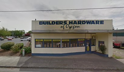 Builders Hardware Of Oregon