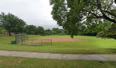 Flossmoor,IL Leavitt Ave Baseball Field