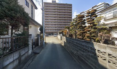 名取図書館駐車場