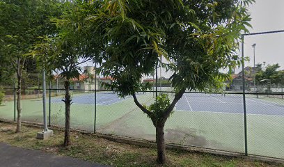 Lapangan Tennis GOR Wisanggeni, Tegal, Jawa Tengah