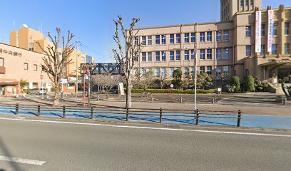 大牟田市役所 対空機銃座跡