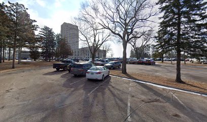 Northwest Parking Lot - North Dakota State Capitol