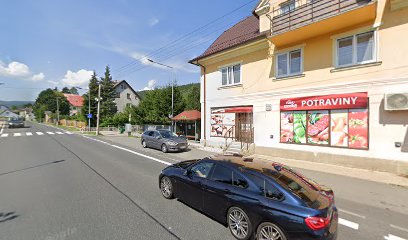 Lipová - lázně, škola - zastávka autobusu