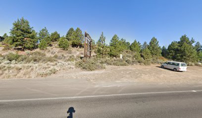 Cascade Lakes Recreation Area sign