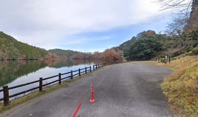 青蓮寺湖親水広場カヤック出艇地