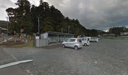 西野尻駅駐輪場