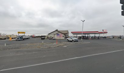 Shree's Truck Stop & Gas Station on Royal Anne Dr W (George Park & Ride)