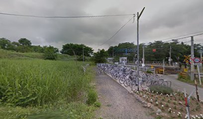 茂吉記念館前駅 駐輪場