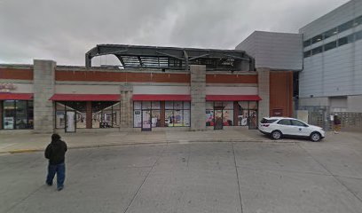 parking garage at station