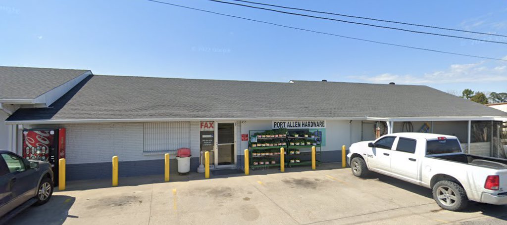 Port Allen Hardware & Supplies, 455 N Alexander Ave, Port Allen, LA 70767, USA, 