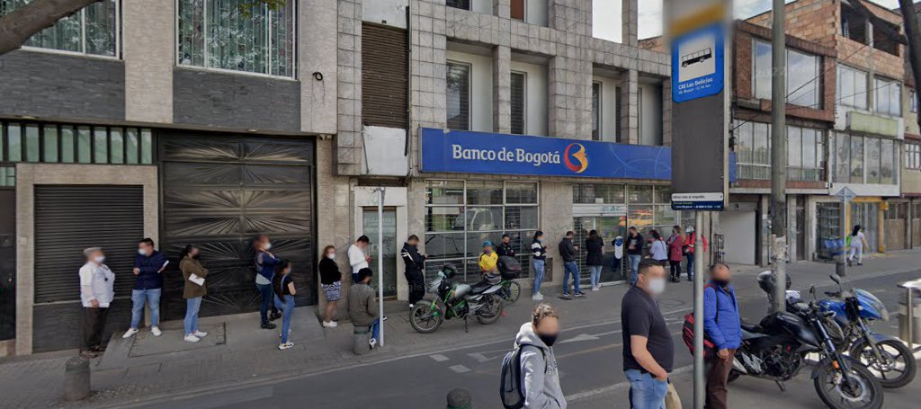 Cajero banco de Bogotá