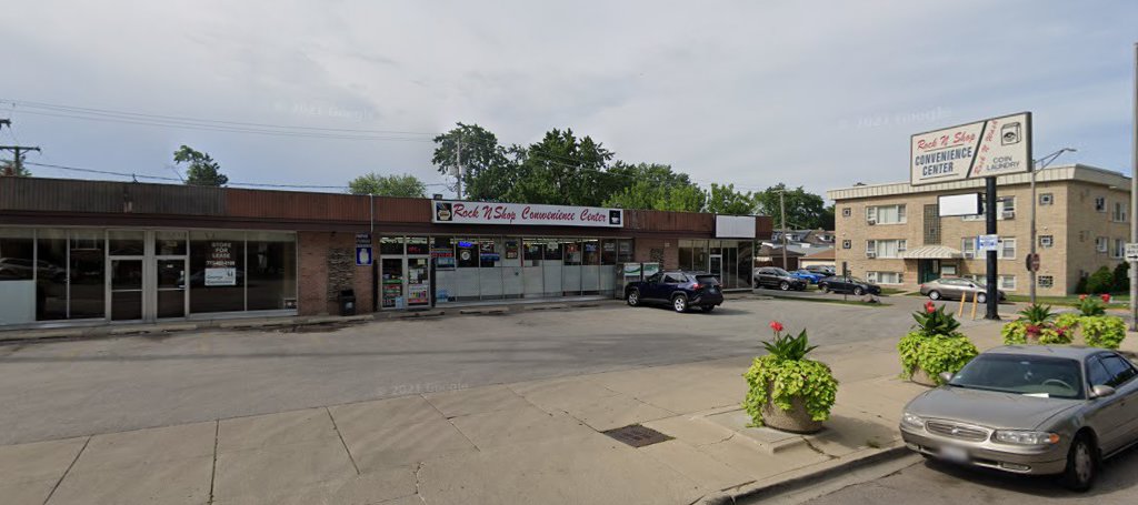 Rock N Shop Convenience Center, 7843 W Belmont Ave, Elmwood Park, IL 60707, USA, 