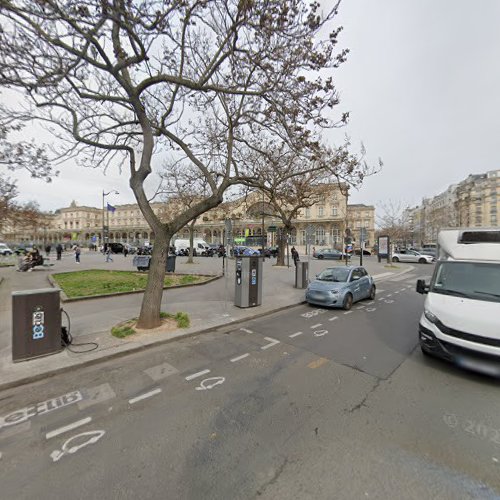 Borne de recharge de véhicules électriques Belib Charging Station Paris