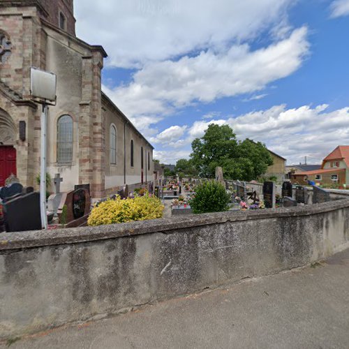 Cimetière à Obersaasheim