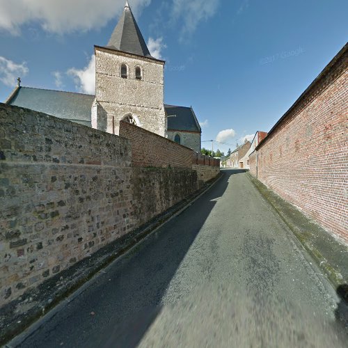 Cimetière de l'église à Toulis-et-Attencourt