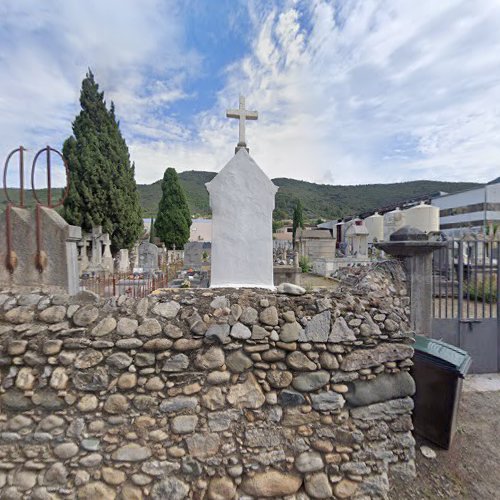 Cimetière à Roquebrun