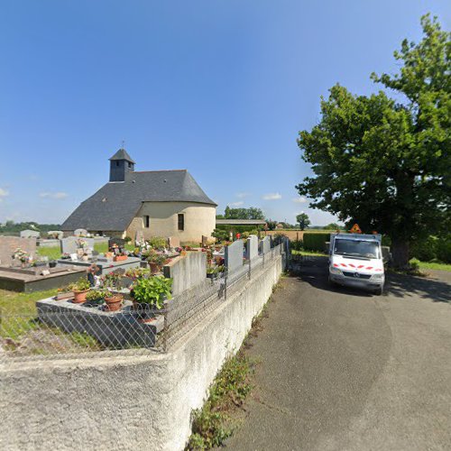 Cimetière à Angos à Navailles-Angos