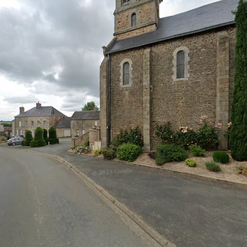 Église Saint-Aubin à Saint-Aubin-du-Désert