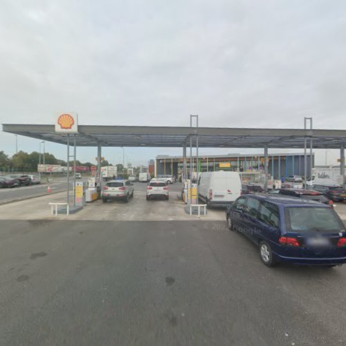 Borne de recharge de véhicules électriques Shell Recharge Charging Station Vémars
