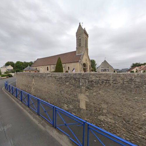 Cimetière à Authie