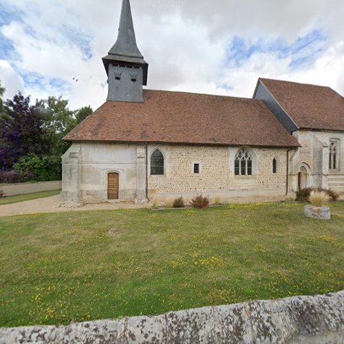 Eglise et cimetière de Louversey à Louversey