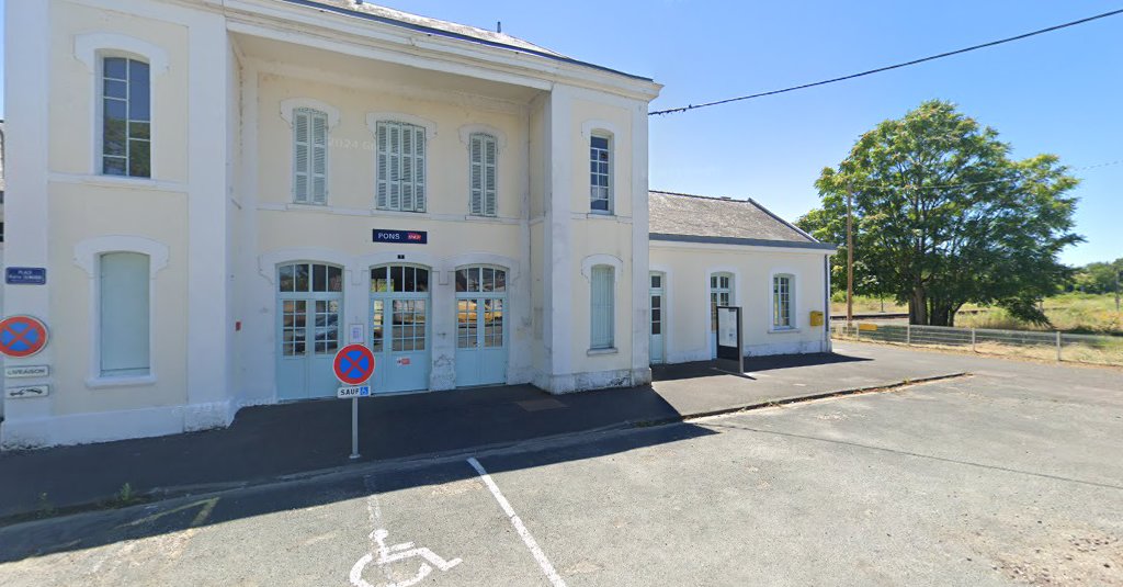 Boutique SNCF à Pons (Charente-Maritime 17)