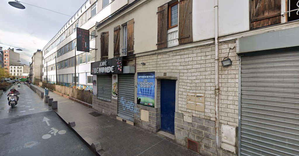 Cafe Le Monde à Aubervilliers (Seine-Saint-Denis 93)