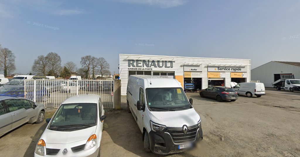 GARAGE DE LA POSTE Renault à Miniac-Morvan