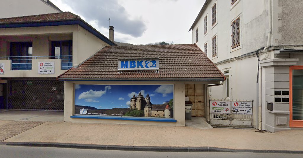 Mbk à Bort-les-Orgues (Corrèze 19)