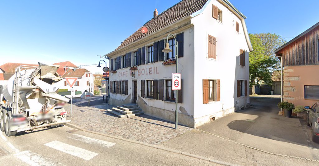 Café « Au Soleil » à Brunstatt-Didenheim (Haut-Rhin 68)