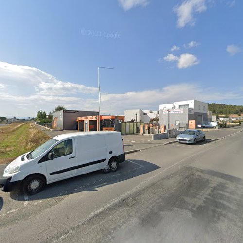 Borne de recharge de véhicules électriques Hérault Energies Charging Station Lignan-sur-Orb