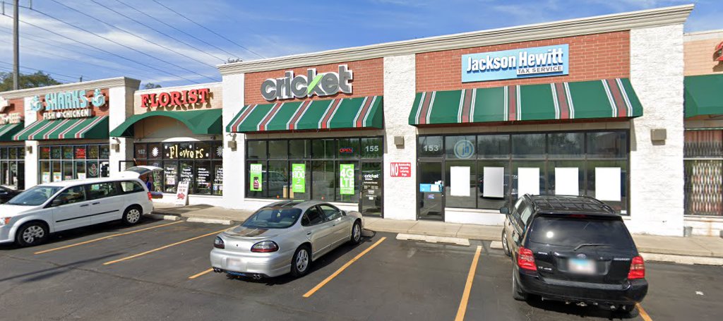 Cricket Wireless Authorized Retailer, 155 W 159th St, Harvey, IL 60426, USA, 