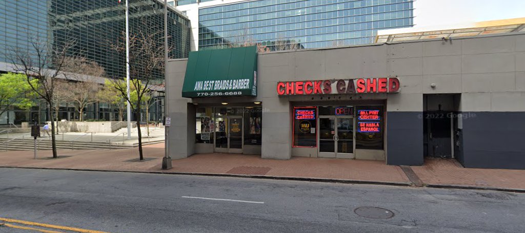 Atlanta Check Cashers, 31 Forsyth St SW, Atlanta, GA 30303, Check Cashing Service