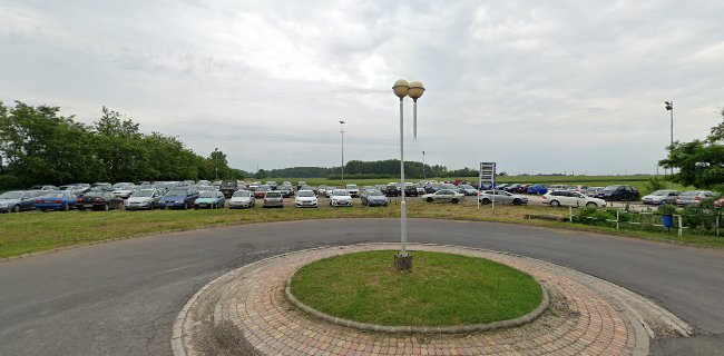 Michelin dolgozók részére fenntartott parkoló