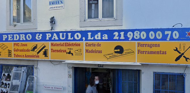 Avaliações doPedro & Paulo, Lda. em Lisboa - Loja de ferramentas