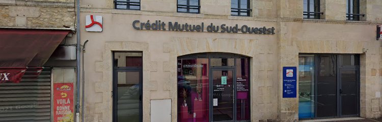 Photo du Banque Crédit Mutuel du Sud Ouest CASTELNAU DE MEDOC à Castelnau-de-Médoc